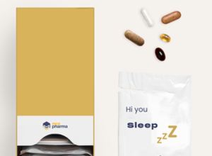 Personalized daily vitamins packs